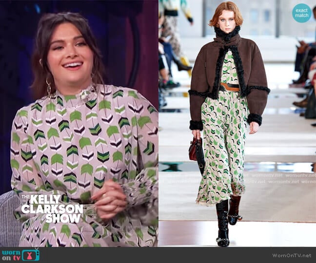 2020 Fall Collection by Longchamp worn by Kattie Stevens on The Kelly Clarkson Show