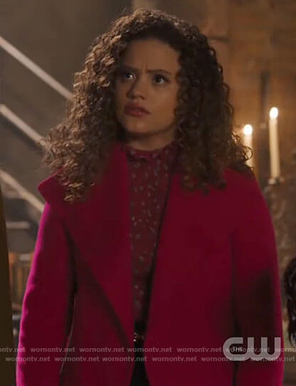 Maggie's pink coat on Charmed