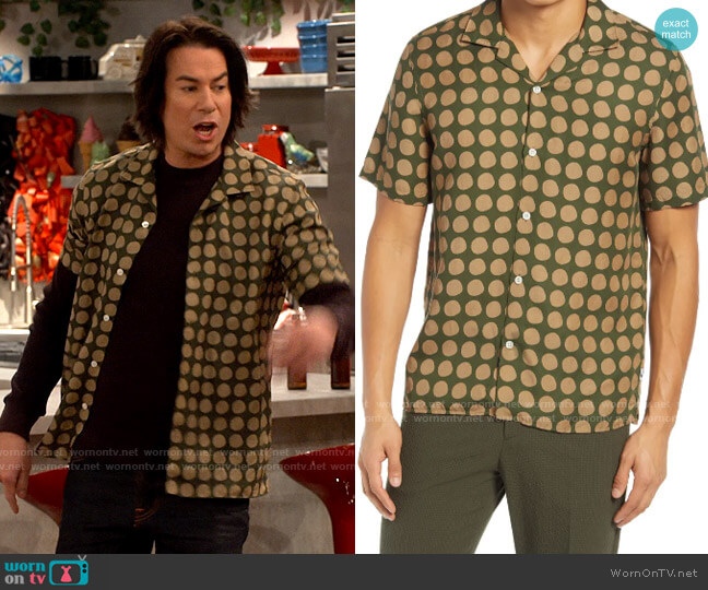 NN07 Miyagi Shirt in Army worn by Spencer Shay (Jerry Trainor) on iCarly