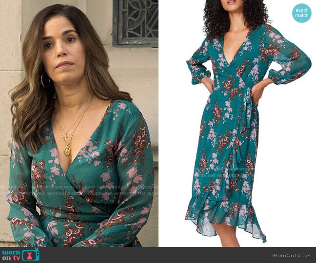 Paige Palazzo Dress worn by Isabel Salazar (Ana Ortiz) on Love Victor