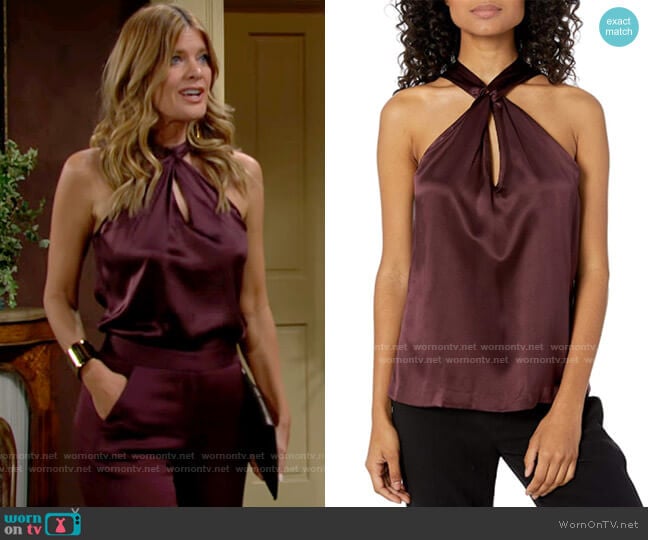 Parker Dallas Top worn by Phyllis Summers (Michelle Stafford) on The Young and the Restless