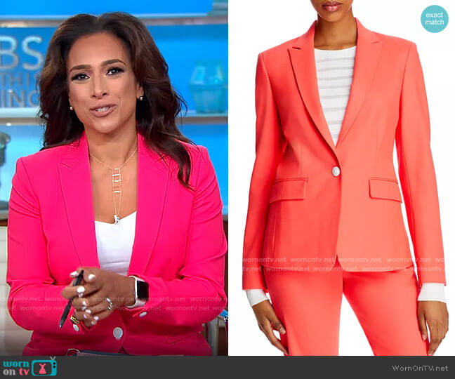 WornOnTV: Michelle Miller’s pink suit on CBS This Morning | Michelle ...