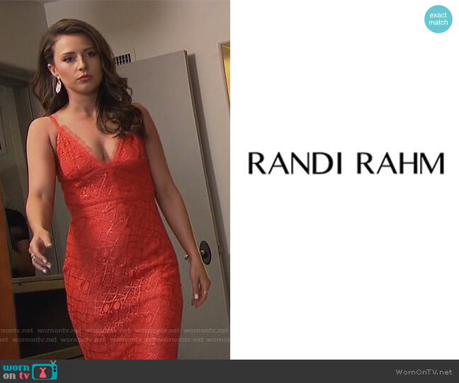 Couture Collection by Randi Rahm worn by Katie Thurston on The Bachelorette