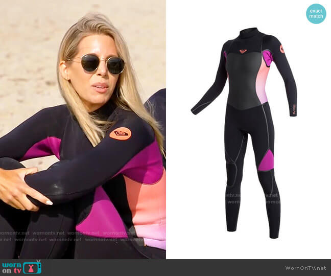 Roxy Syncro 3/2mm - Chest Zip Full Wetsuit worn by Ashley Wahler  on The Hills New Beginnings