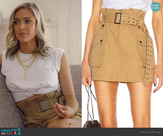 Kristin Cavallari’s cargo skirt on The Hills New Beginnings