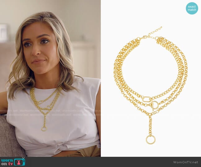 Uncommon James Luxe Necklace worn by Kristin Cavallari on The Hills New Beginnings