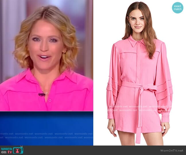 Enza Romper by Alexis worn by Sara Haines on The View