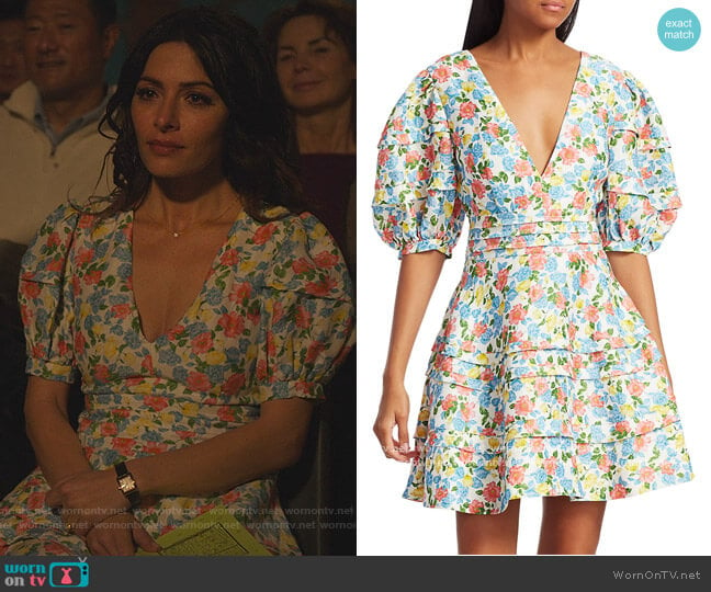 WornOnTV: Billie’s floral print puff sleeve dress on Sex/Life | Sara ...