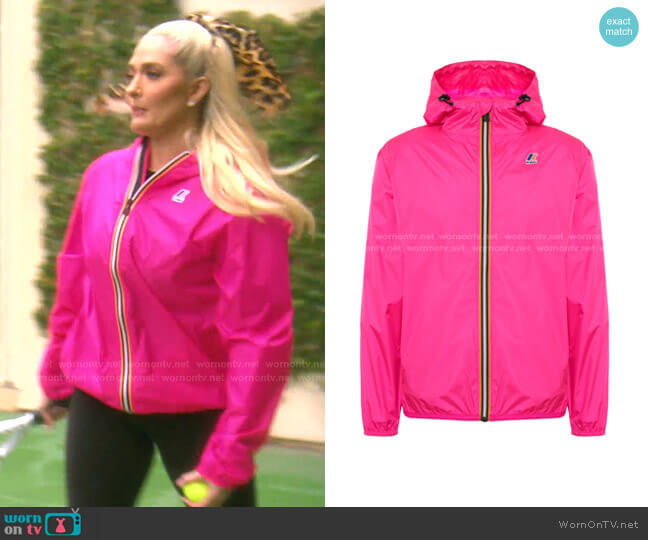 WornOnTV: Erika’s pink hooded sport jacket on The Real Housewives of ...