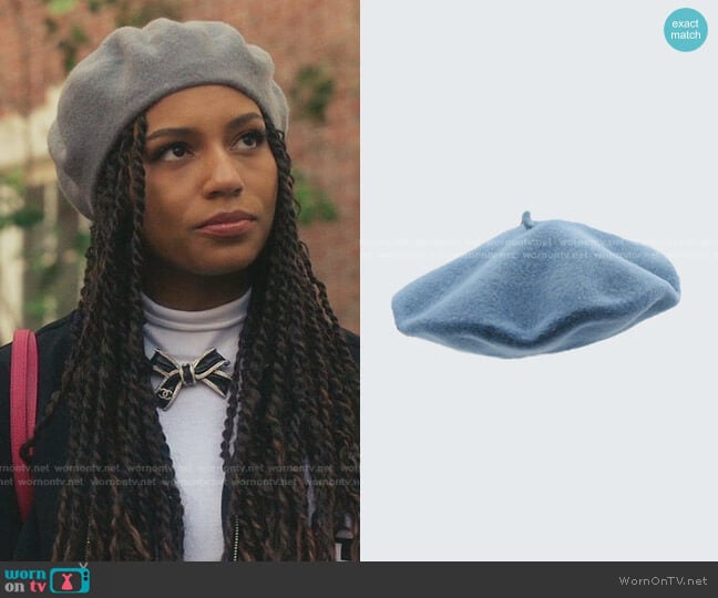 Classic Beret by Le Beret Francais worn by Monet de Haan (Savannah Lee Smith) on Gossip Girl