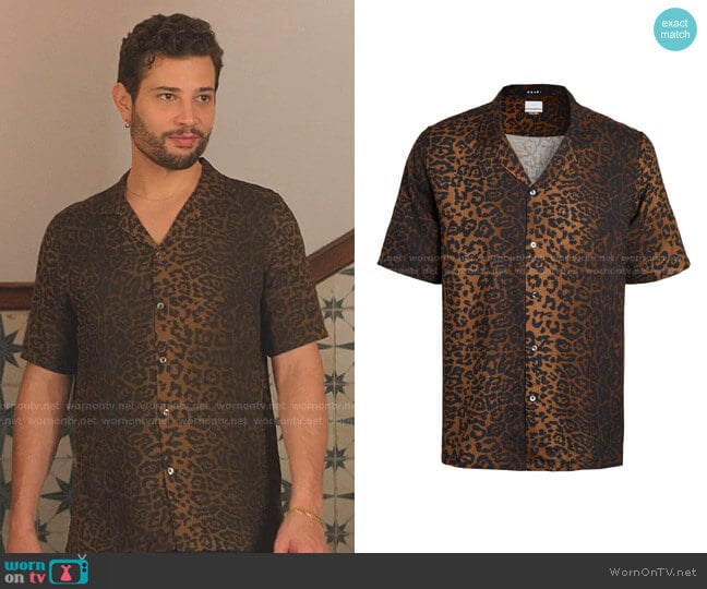 Prowler Shirt by Ksubi worn by Sam Flores (Rafael de la Fuente) on Dynasty