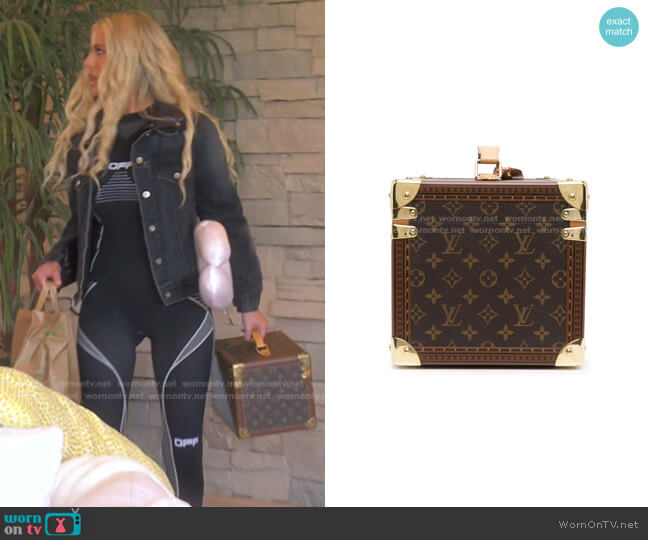 Louis Vuitton Hooded Cape worn by Dorit Kemsley as seen in The