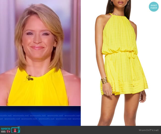 Bobbi Swing Mini Dress by Ramy Brook worn by Sara Haines on The View