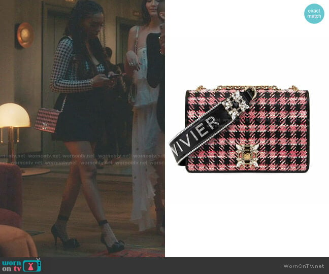 Miss Vivier Buckle Bag by Roger Vivier worn by Monet de Haan (Savannah Lee Smith) on Gossip Girl