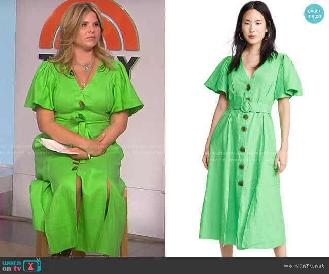 Troy Dress by Nicholas worn by Jenna Bush Hager on Today