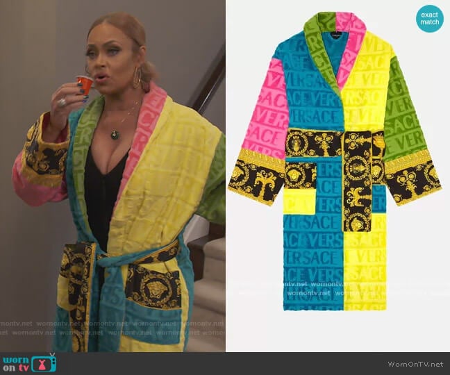 Colorful hotsell versace robe