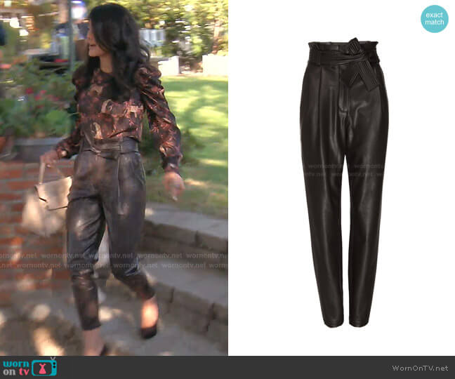 Cobey Pants by A.L.C. worn by Crystal Kung Minkoff on The Real Housewives of Beverly Hills