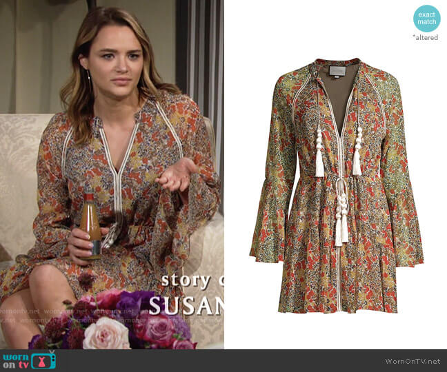 Alexis Cicely Dress worn by Summer Newman (Hunter King) on The Young and the Restless