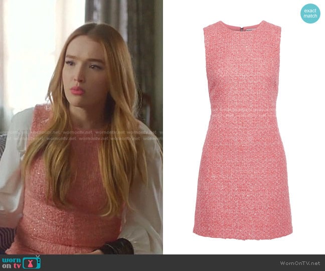 Coley Dress by Alice + Olivia worn by Kirby Anders (Maddison Brown) on Dynasty