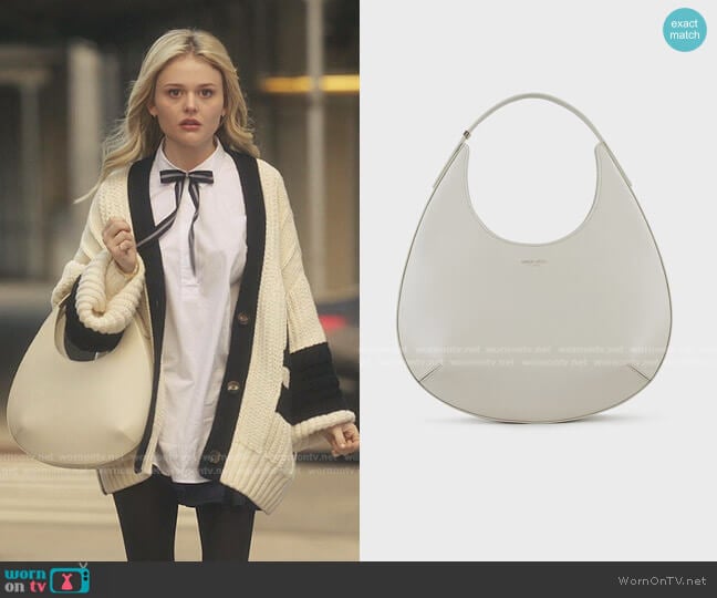 Small la Prima Hobo Bag by Giorgio Armani worn by Audrey Hope (Emily Alyn Lind) on Gossip Girl