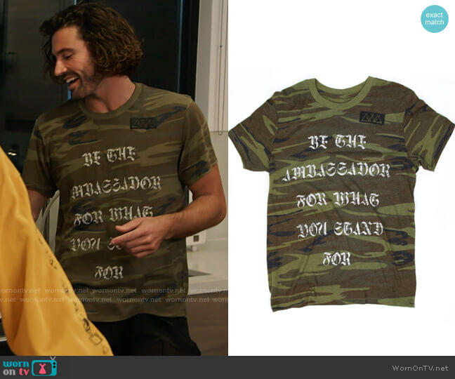 AVVA Be The Ambassador Tee worn by Brody Jenner (Brody Jenner) on The Hills New Beginnings