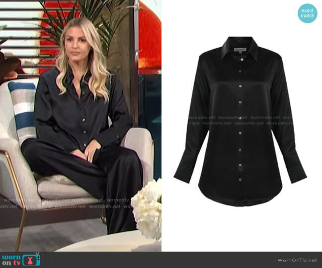 Trevi Shirt by Bardo Collective worn by Morgan Stewart on E! News