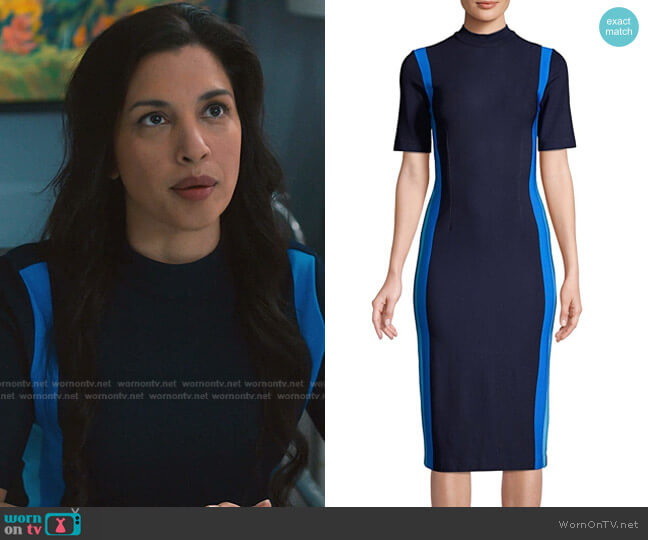 Edianne Dress by Boss worn by Kate Faulkner (Rachael Ancheril) on Nurses