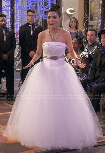 Carly’s wedding dress on iCarly