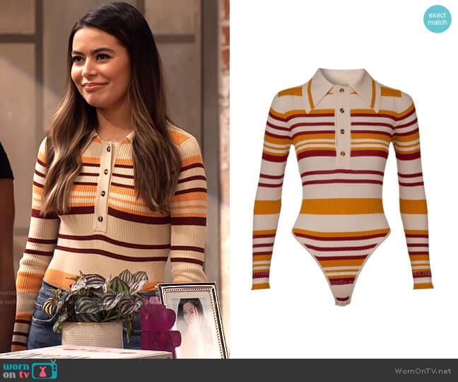 Dodo Bar Or Penny Bodysuit worn by Carly Shay (Miranda Cosgrove) on iCarly