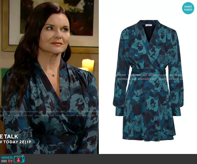 Equipment Allaire Dress worn by Katie Logan (Heather Tom) on The Bold and the Beautiful