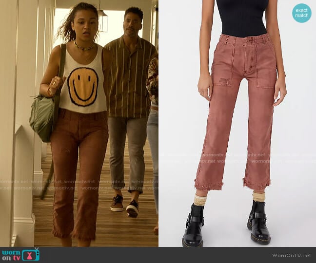 Free People Stormbringer Pants worn by Kiara Carrera (Madison Bailey) on Outer Banks