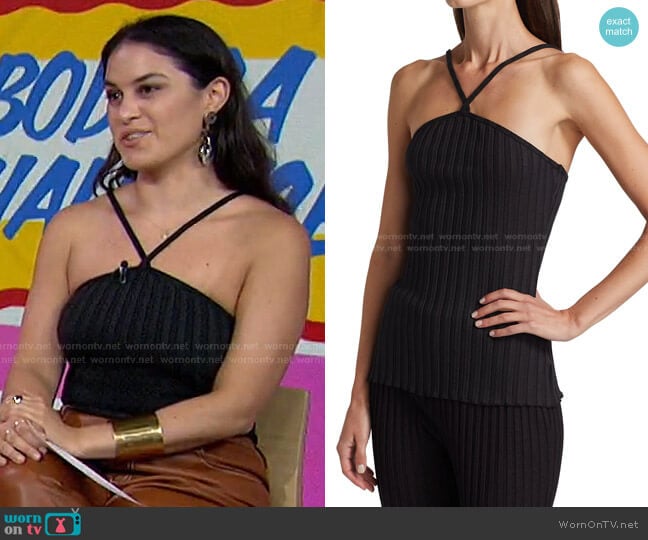 Axel Halter Camisole by Simon Miller worn by Donna Farizan on Today