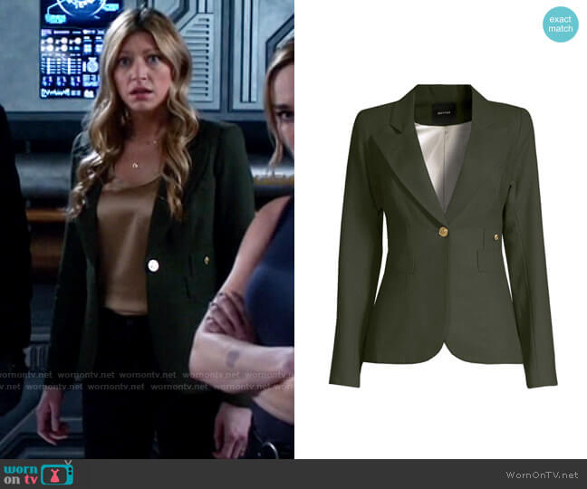 Smythe Duchess Blazer worn by Ava Sharpe (Jes Macallan) on Legends of Tomorrow