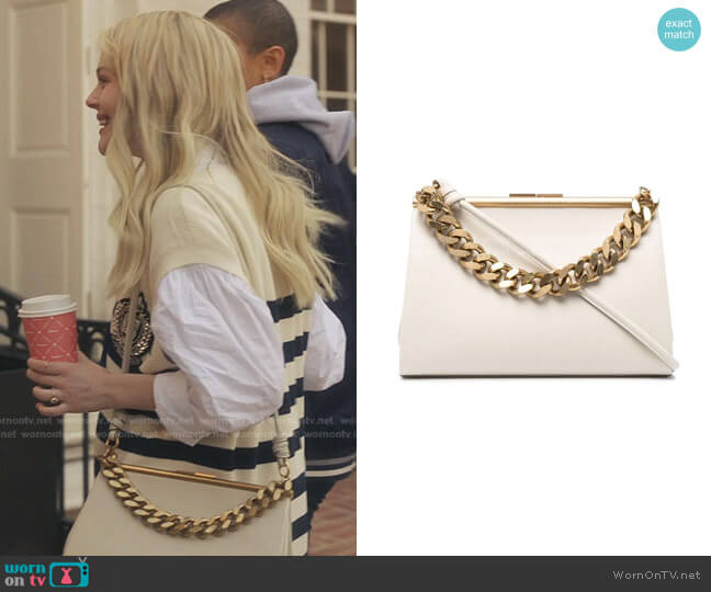 Chunky Chain Top-Handle Bag by Stella McCartney worn by Audrey Hope (Emily Alyn Lind) on Gossip Girl