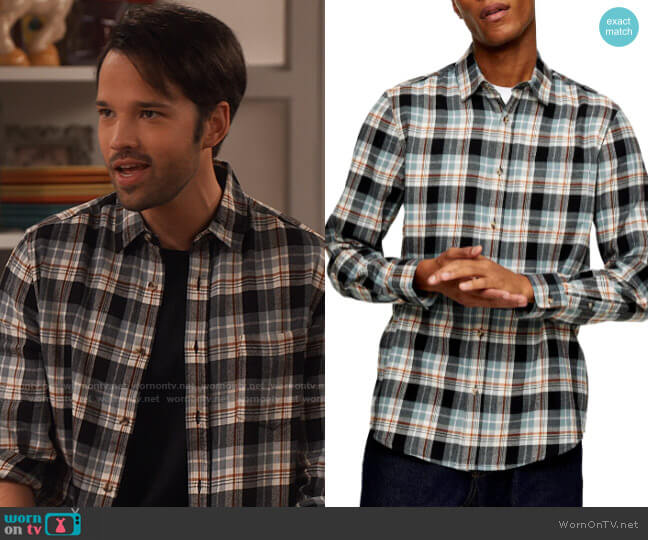 Wornontv Freddies Plaid Shirt On Icarly Nathan Kress Clothes And Wardrobe From Tv 