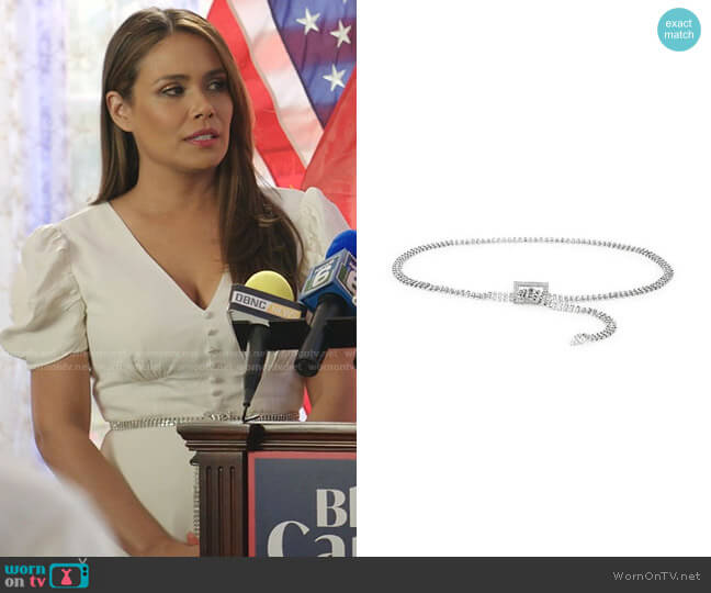 Baby Farah Embellished Belt by B-Low The Belt worn by Cristal Jennings (Daniella Alonso) on Dynasty