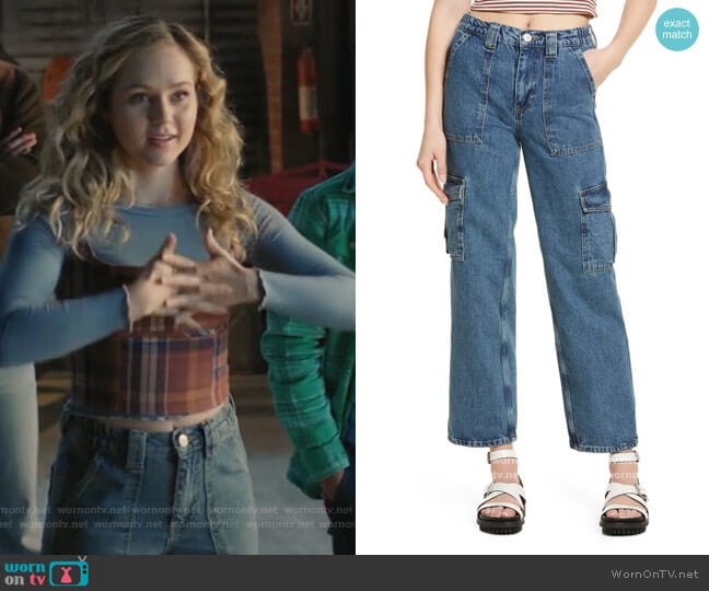 Nonstretch Skate Jeans by BDG Urban Outfitters worn by Courtney Whitemore (Brec Bassinger) on Stargirl