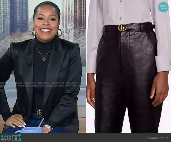 WornOnTV: Sheinelle’s black double breasted blazer on Today | Sheinelle ...