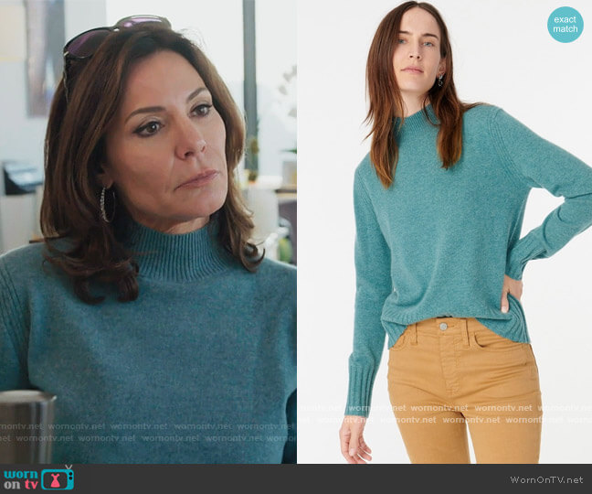 WornOnTV: Luann's blue cloud sweater on The Real Housewives of New