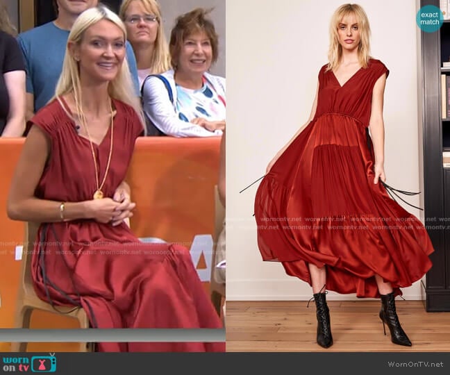 Giselle Dress by La Ligne worn by Zanna Roberts Rassi on Today