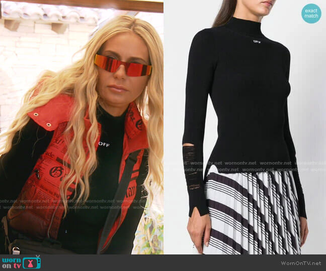 WornOnTV: Dorit's black sweatshirt and print pants on The Real Housewives  of Beverly Hills, Dorit Kemsley