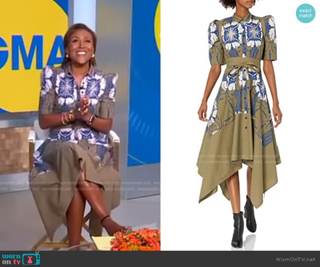 2x01 Winning Dress by Gary Graham for Making the Cut worn by Robin Roberts on Good Morning America