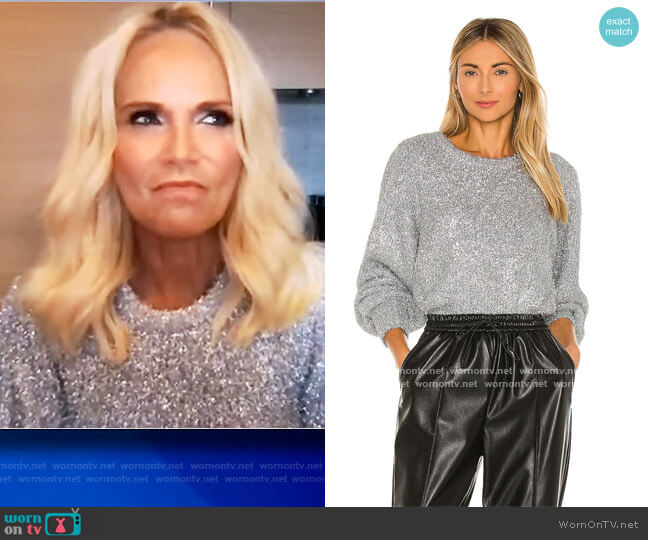 Carina Sweater by Ronny Kobo worn by Kristin Chenoweth on The View