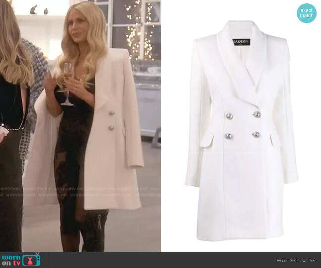 WornOnTV: Dorit's black trench coat on The Real Housewives of Beverly Hills, Dorit Kemsley