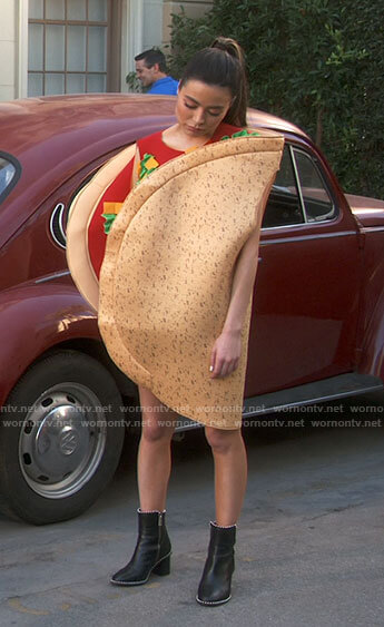 Carly’s taco costume on iCarly