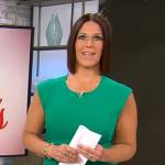 Dana Jacobson’s green dress on CBS This Morning