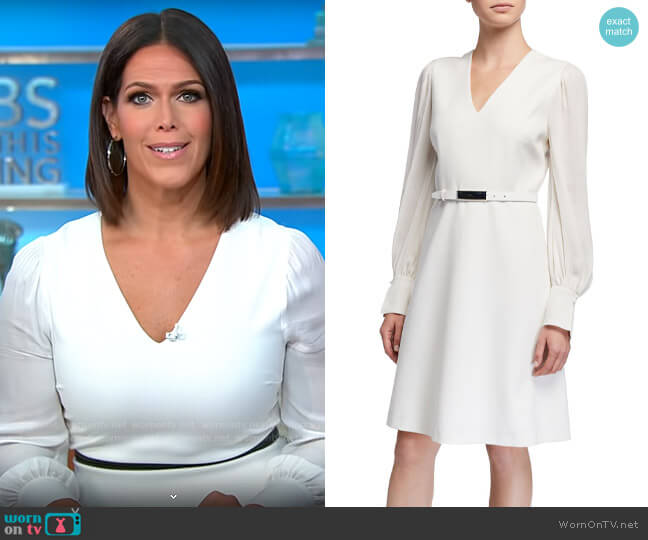 Elie Tahari Hale Dress worn by Dana Jacobson on CBS Mornings