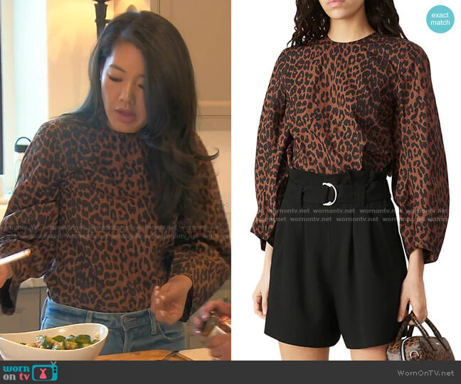 WornOnTV: Crystal's navy embroidered mesh top on The Real Housewives of  Beverly Hills, Crystal Kung Minkoff