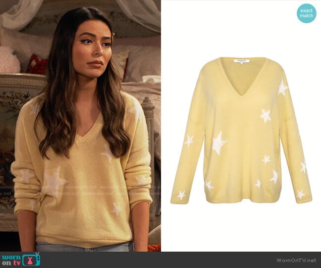 Gerard Darel Enza Sweater worn by Carly Shay (Miranda Cosgrove) on iCarly