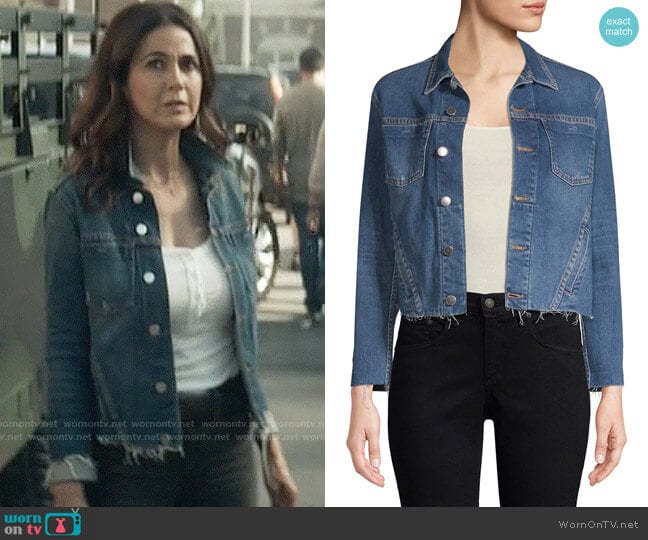 L'Agence Janelle Jacket worn by Lana Lang Cushing (Emmanuelle Chriqui) on Superman and Lois